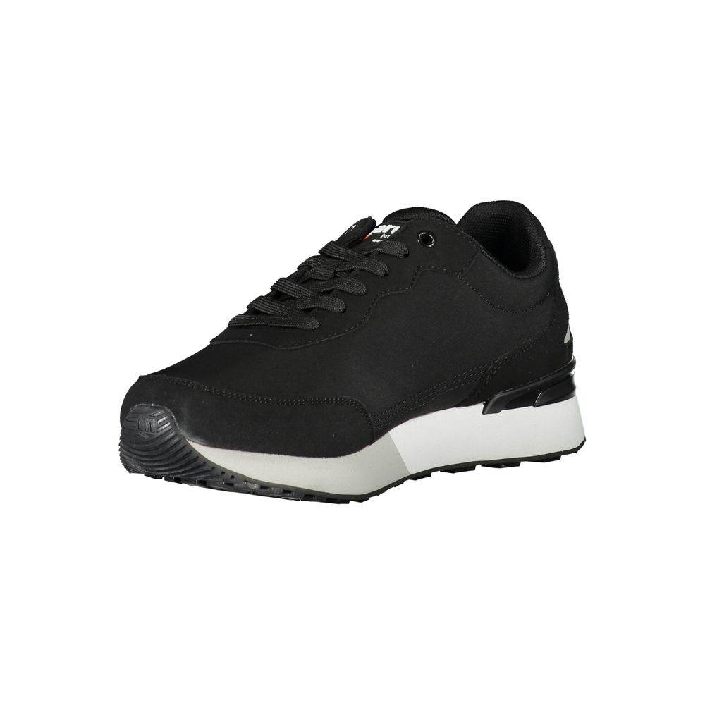 Mares Black Polyester Sneaker - Hilstor