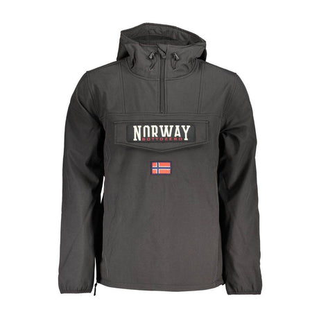 Norway 1963 Black Polyester Men Jacket - Hilstor