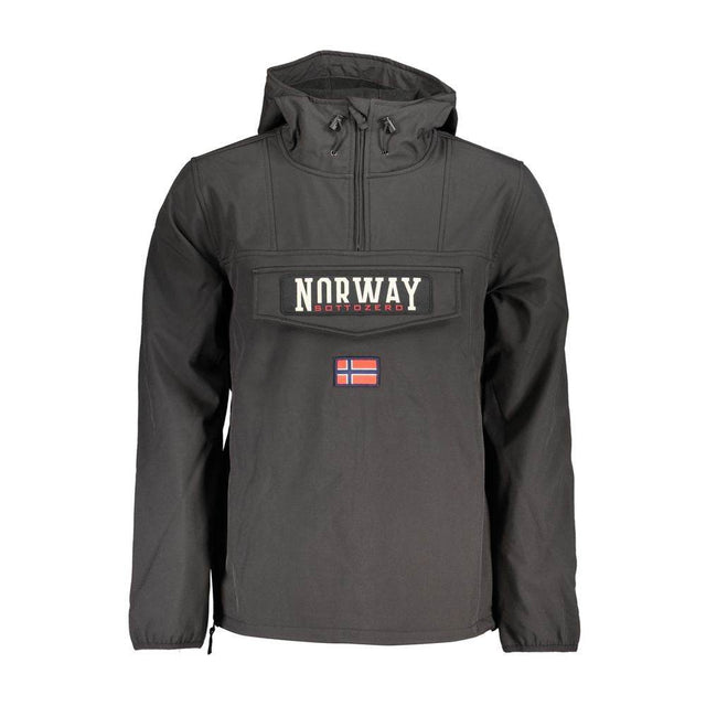 Norway 1963 Black Polyester Men Jacket - Hilstor
