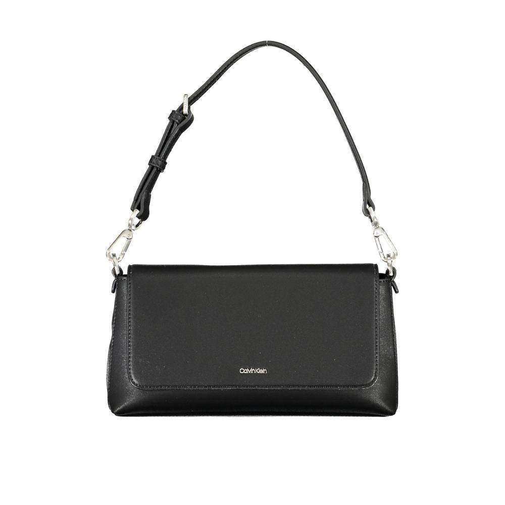 Calvin Klein Black Polyester Handbag - Hilstor