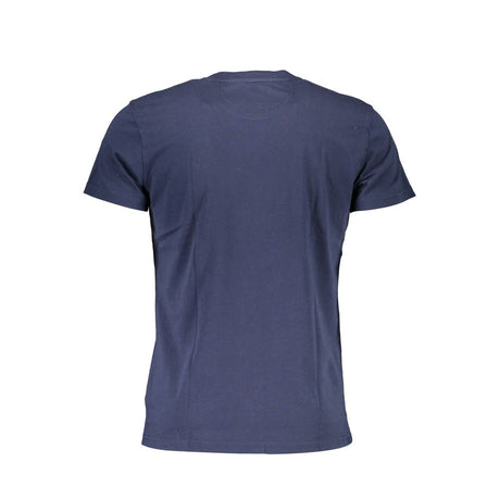 La Martina Elegant T-shirt i bomuld med rund hals og broderi