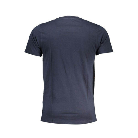Cavalli Class Blue Cotton T-Shirt - Hilstor