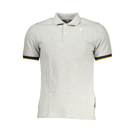 K-WAY Brown Cotton Men Polo Shirt - Hilstor