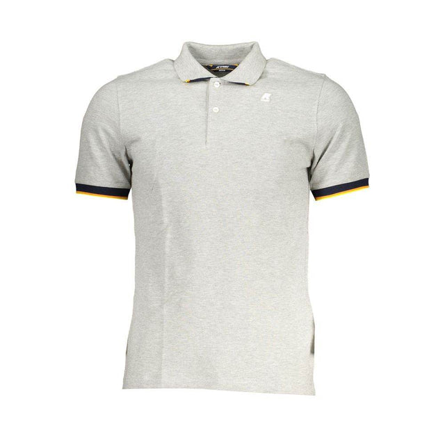 K-WAY Brown Cotton Men Polo Shirt - Hilstor