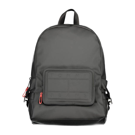 Tommy Hilfiger Black Polyester Backpack - Hilstor