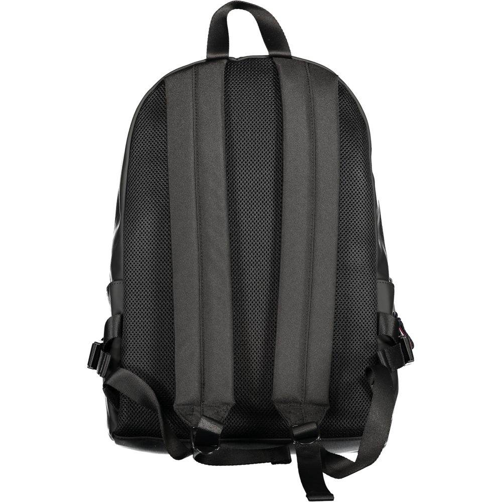 Tommy Hilfiger Black Polyester Backpack - Hilstor
