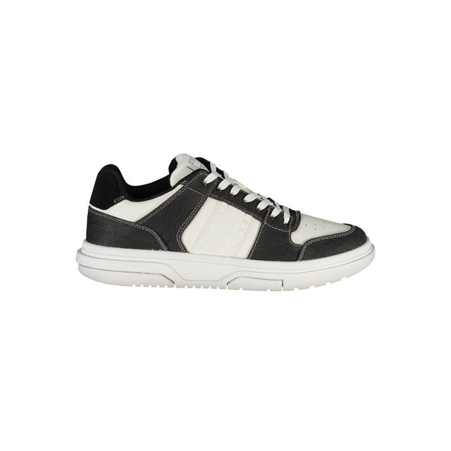 Tommy Hilfiger Black Polyester Sneaker - Hilstor