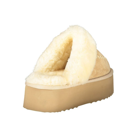 Laura Biagiotti Beige Polyester Dame Sandal