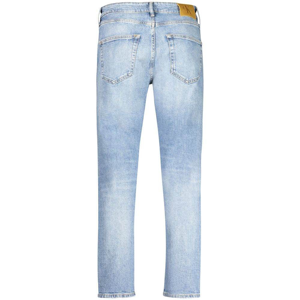 Calvin Klein Blue Cotton Men Jeans - Hilstor