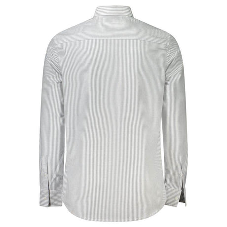 Calvin Klein White Cotton Men Shirt - Hilstor