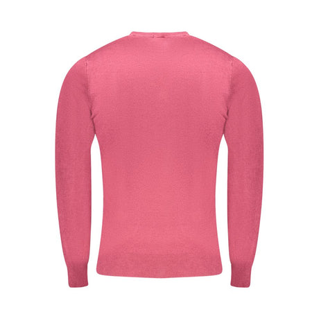 Cavalli klasse rød viskose sweater til mænd