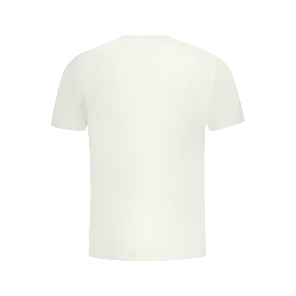 North Sails Hvid T-shirt til mænd i bomuld