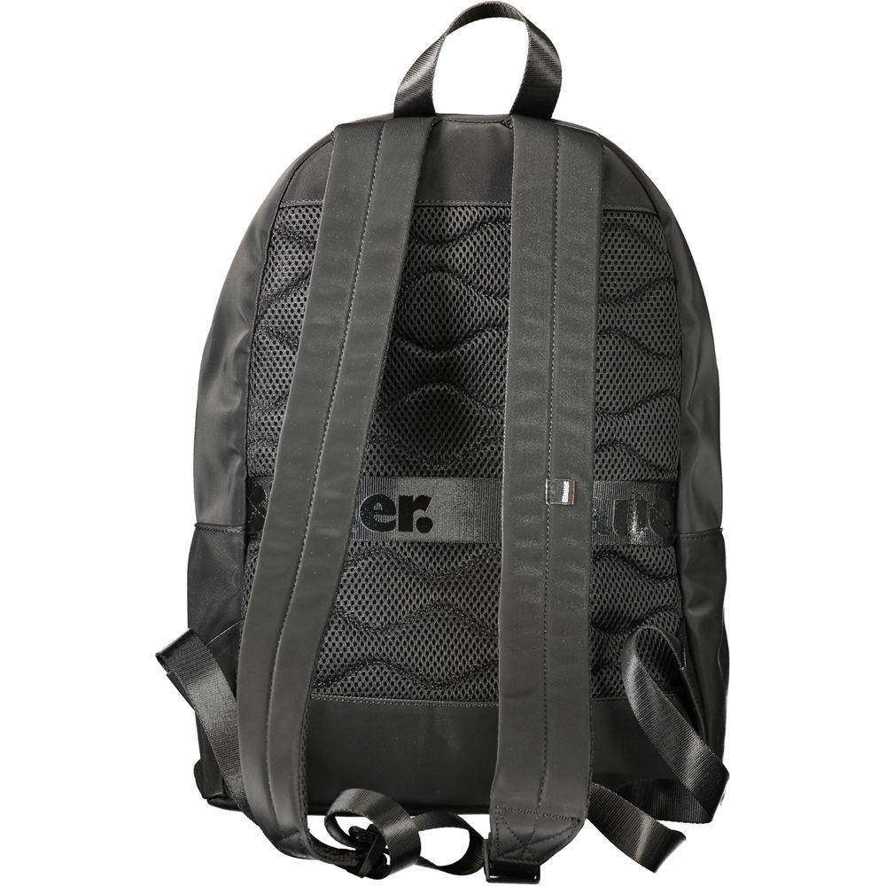 Blauer Black Polyester Men Backpack - Hilstor