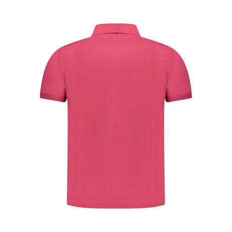 K-WAY Pink Cotton Men Polo Shirt - Hilstor