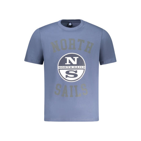 North Sails blå bomuld herre T-shirt