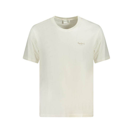 Pepe Jeans White Cotton T-Shirt - Hilstor