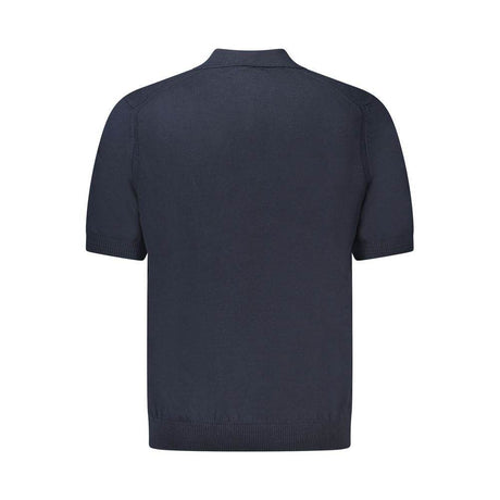 Hugo Boss Blue Cotton Sweater - Hilstor