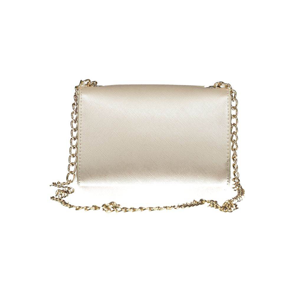 Mario Valentino Gray Polyethylene Handbag - Hilstor