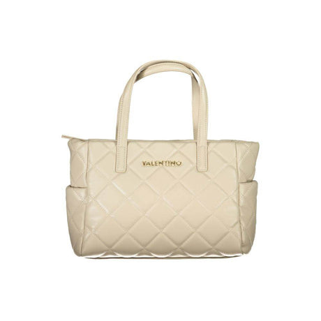 Mario Valentino Beige Polyethylene Handbag - Hilstor