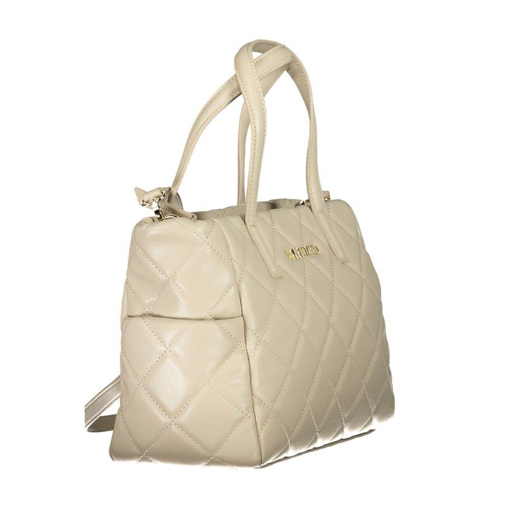 Mario Valentino Beige Polyethylene Handbag - Hilstor