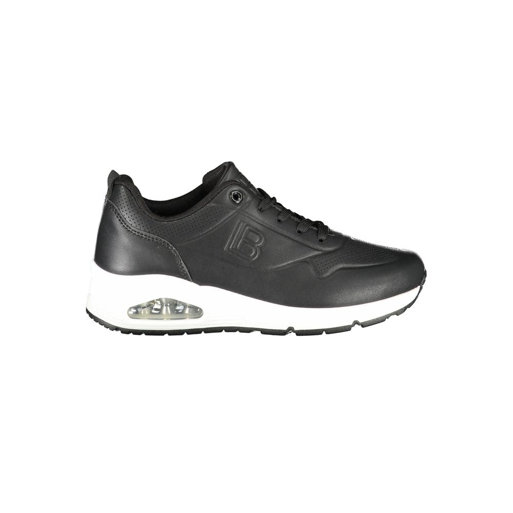 Laura Biagiotti sort polyester sneaker til kvinder