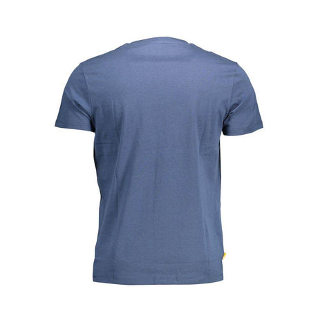 Timberland Blue Organic Cotton Men T-Shirt - Hilstor