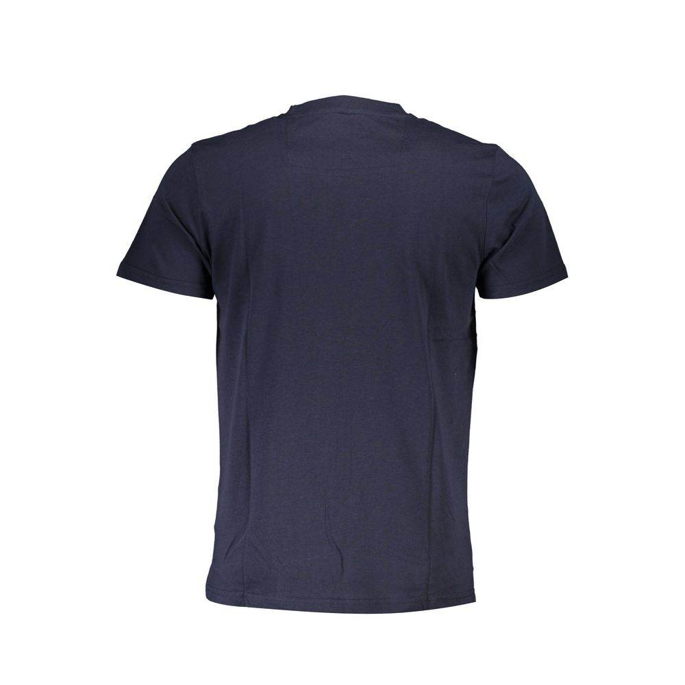 Cavalli Class Blue Cotton Men T-Shirt - Hilstor