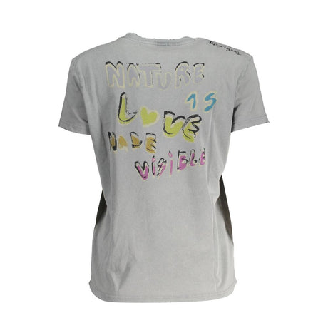 Desigual Brown Cotton Women Top