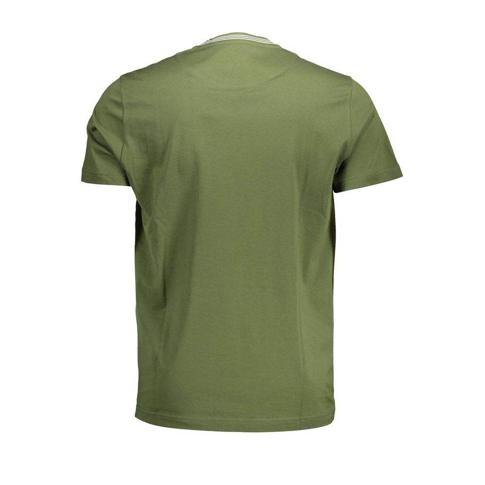 Harmont & Blaine Green Cotton Men T-Shirt - Hilstor