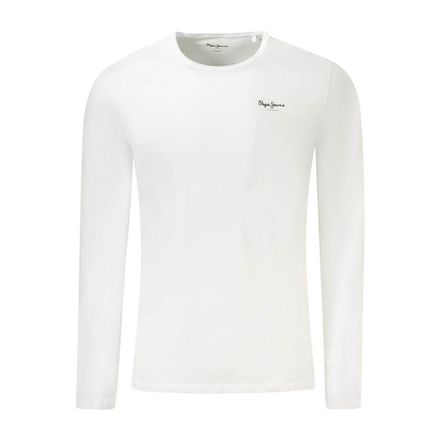 Pepe Jeans White Cotton Men T-Shirt - Hilstor