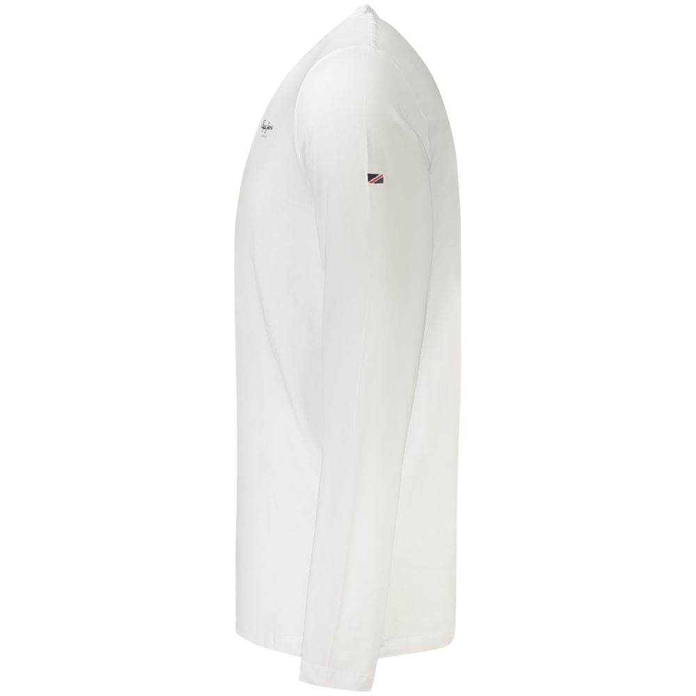 Pepe Jeans White Cotton Men T-Shirt - Hilstor