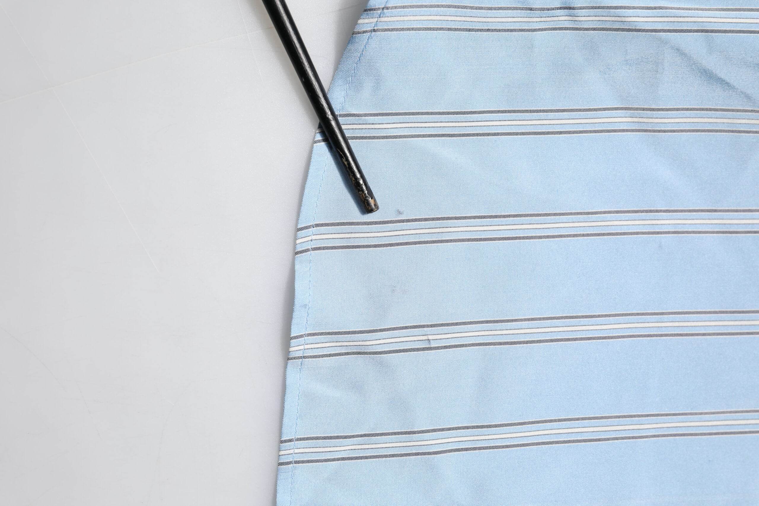 Dolce & Gabbana Blue Striped MARTINI Long Sleeve Dress Shirt - Hilstor