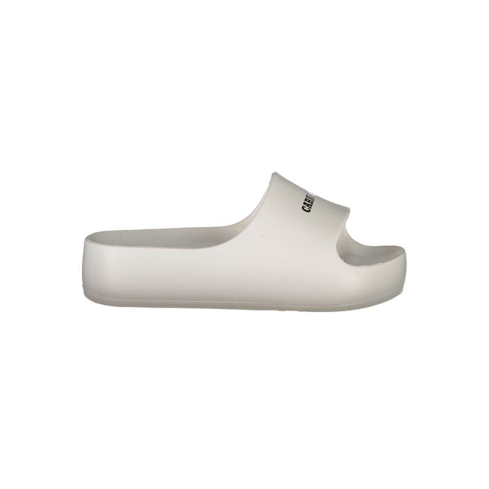 Carrera White Polyethylene Sandal - Hilstor