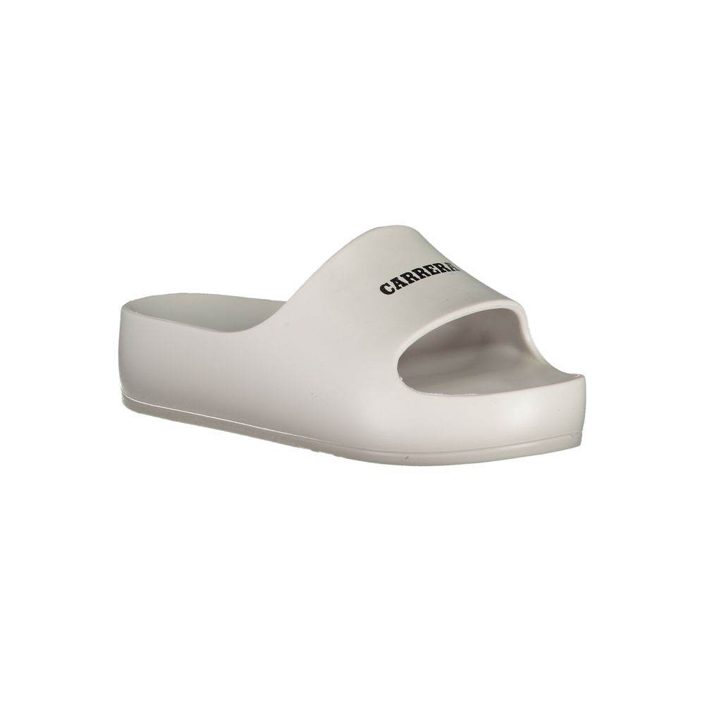 Carrera White Polyethylene Sandal - Hilstor