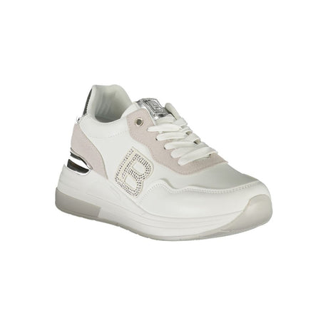 Laura Biagiotti Hvid Polyester Sneaker til kvinder