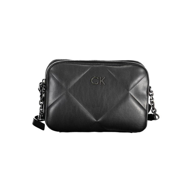Calvin Klein Black Polyester Handbag - Hilstor