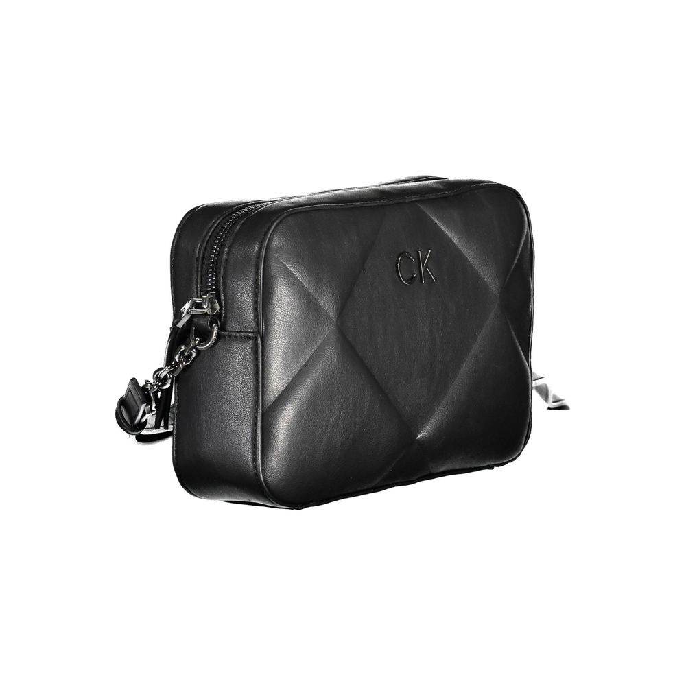 Calvin Klein Black Polyester Handbag - Hilstor