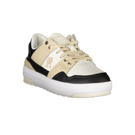 Tommy Hilfiger White Leather Women Sneaker - Hilstor