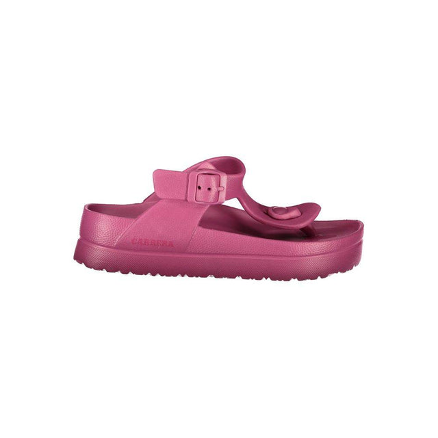 Carrera Pink Polyethylene Sandal - Hilstor