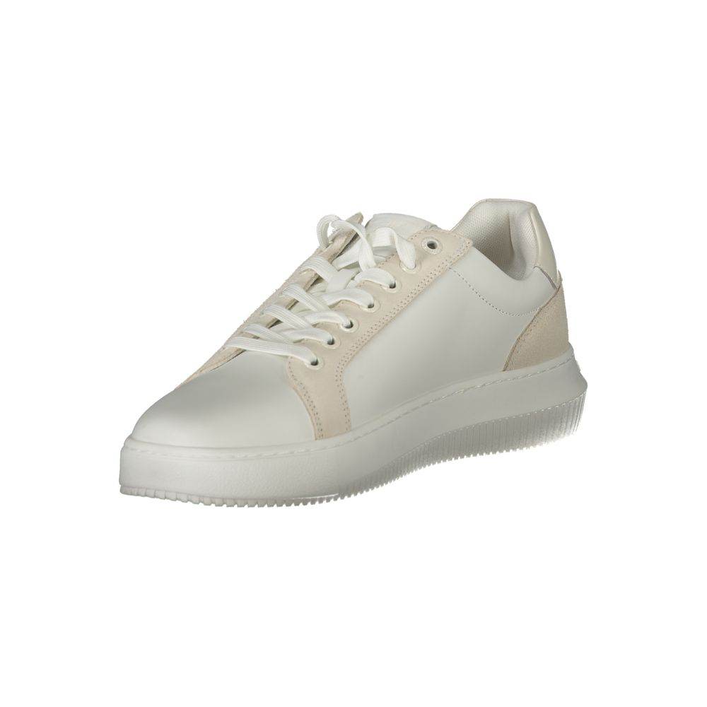 Calvin Klein White Polyethylene Men Sneaker - Hilstor