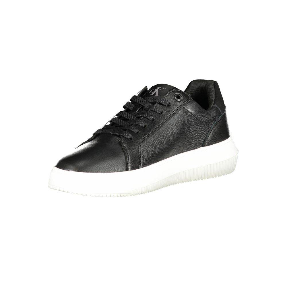 Calvin Klein Black Polyethylene Men Sneaker - Hilstor