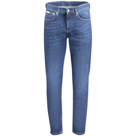Calvin Klein Blue Cotton Men Jean - Hilstor