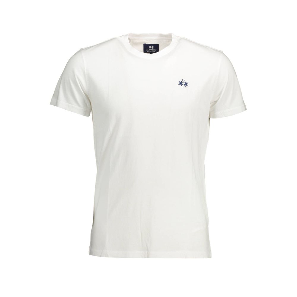 La Martina Chic Broderet T-shirt med rund hals