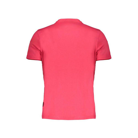 Napapijri Pink Cotton T-Shirt - Hilstor