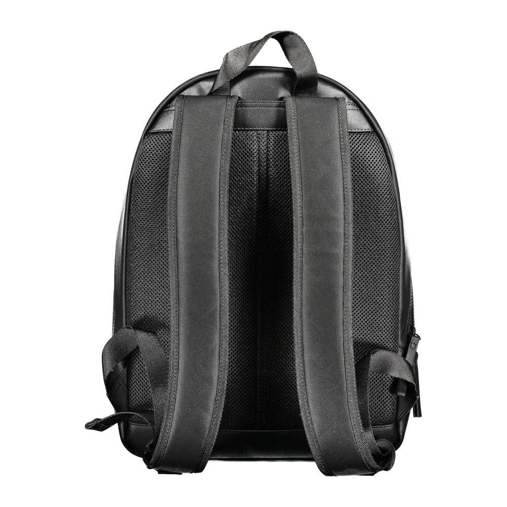 Tommy Hilfiger Black Polyester Backpack - Hilstor