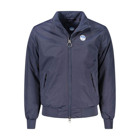 North Sails Blue Polyamide Men Jacket - Hilstor
