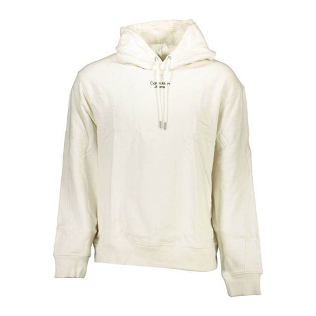 Calvin Klein White Cotton Men Sweater - Hilstor