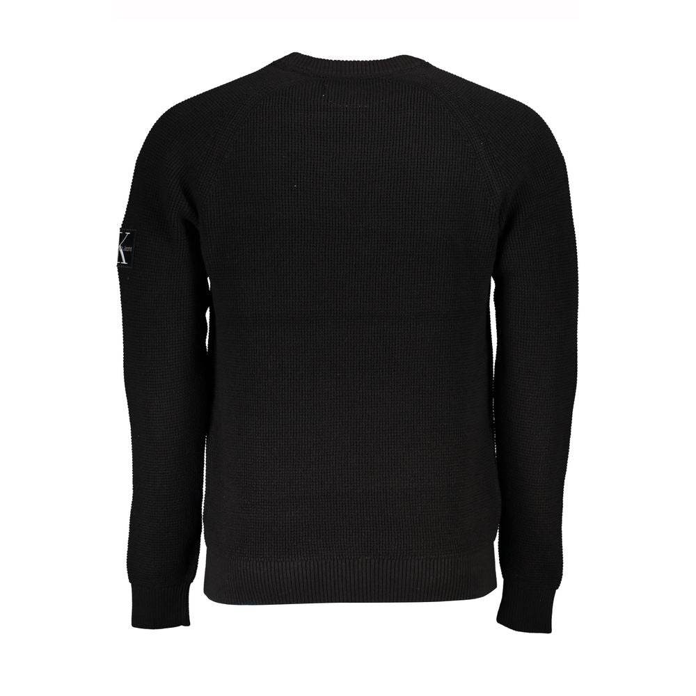 Calvin Klein Sleek Organic Cotton Crew Neck Sweater - Hilstor