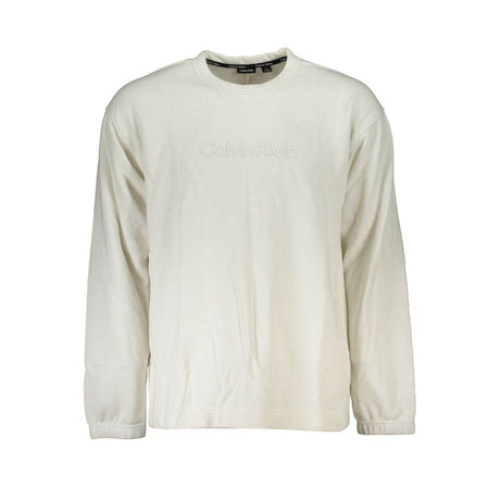 Calvin Klein White Cotton Men Sweater - Hilstor