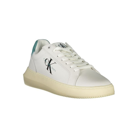 Calvin Klein Elegante Hvide Sneakers med Miljøbevidst Design